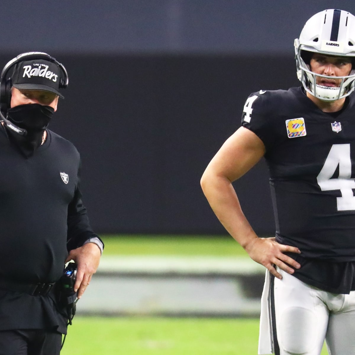 Voice of the Raiders': Carr leads team post-Gruden