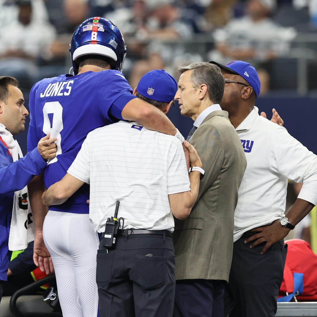 Update: Giants QB Daniel Jones (hamstring) is officially listed as  Questionable for Sunday's game vs. Cardinals. Jones was a…