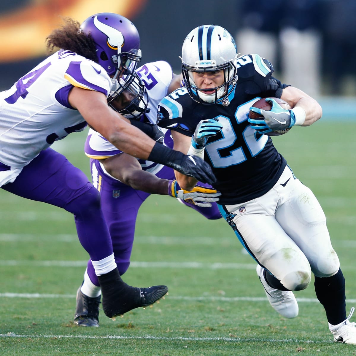 Panthers at Vikings injury report: McCaffrey, Jackson and Daley