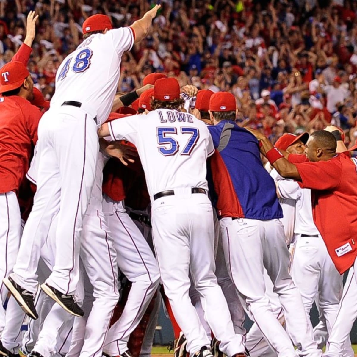 Texas Rangers History Today: American League Champions  Again! - Sports  Illustrated Texas Rangers News, Analysis and More