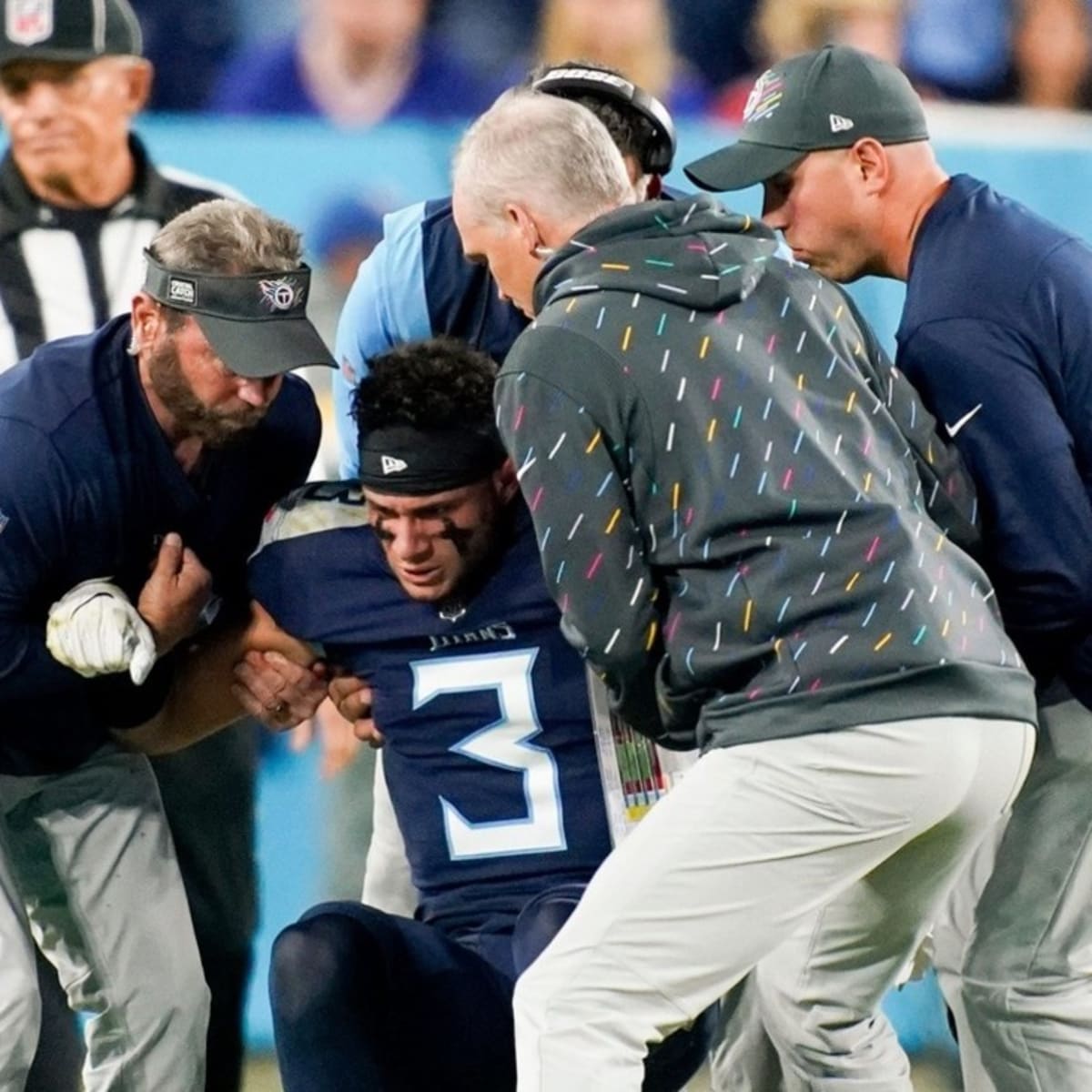 Titans: Caleb Farley gets unsurprising PUP update after home explosion