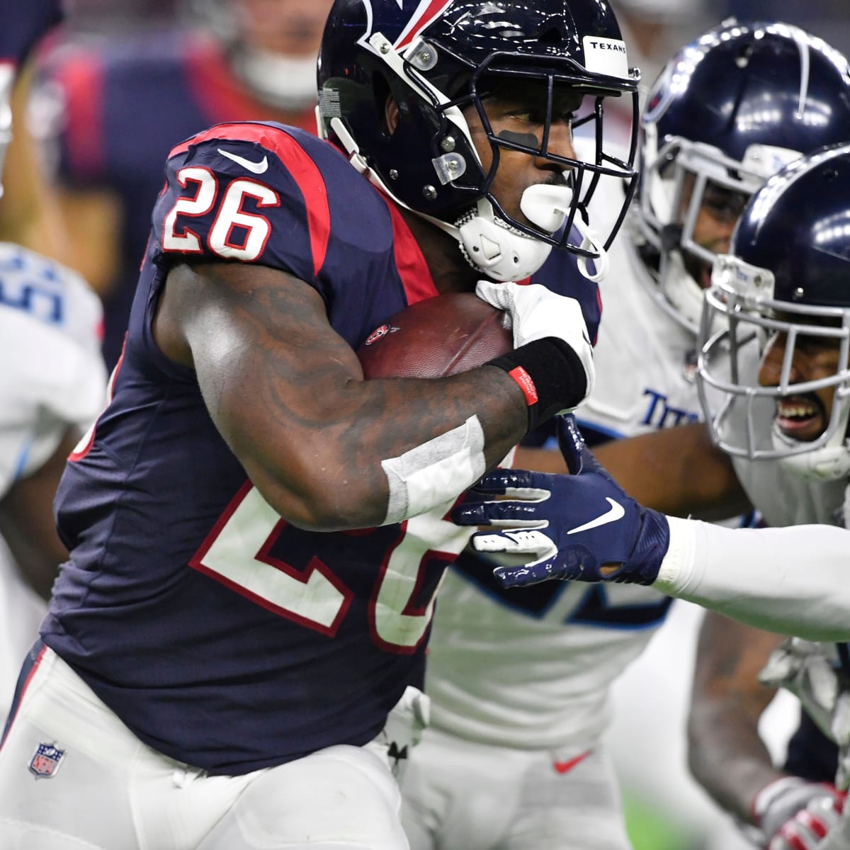 Washington has signed RB Lamar Miller off Bears' practice squad