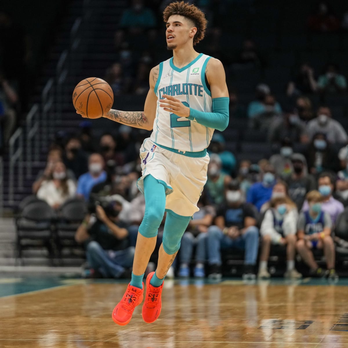 The Athletic NBA on X: LaMelo Ball finished with 20 points and a