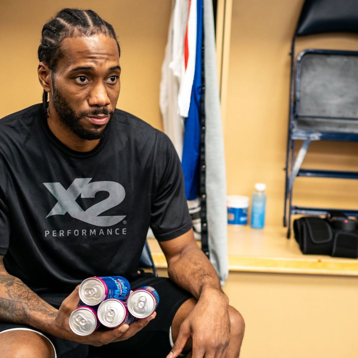 Kawhi Leonard kicking a bottle of Gatorade out of his press conference is  the highlight of All-Star weekend, This is the Loop
