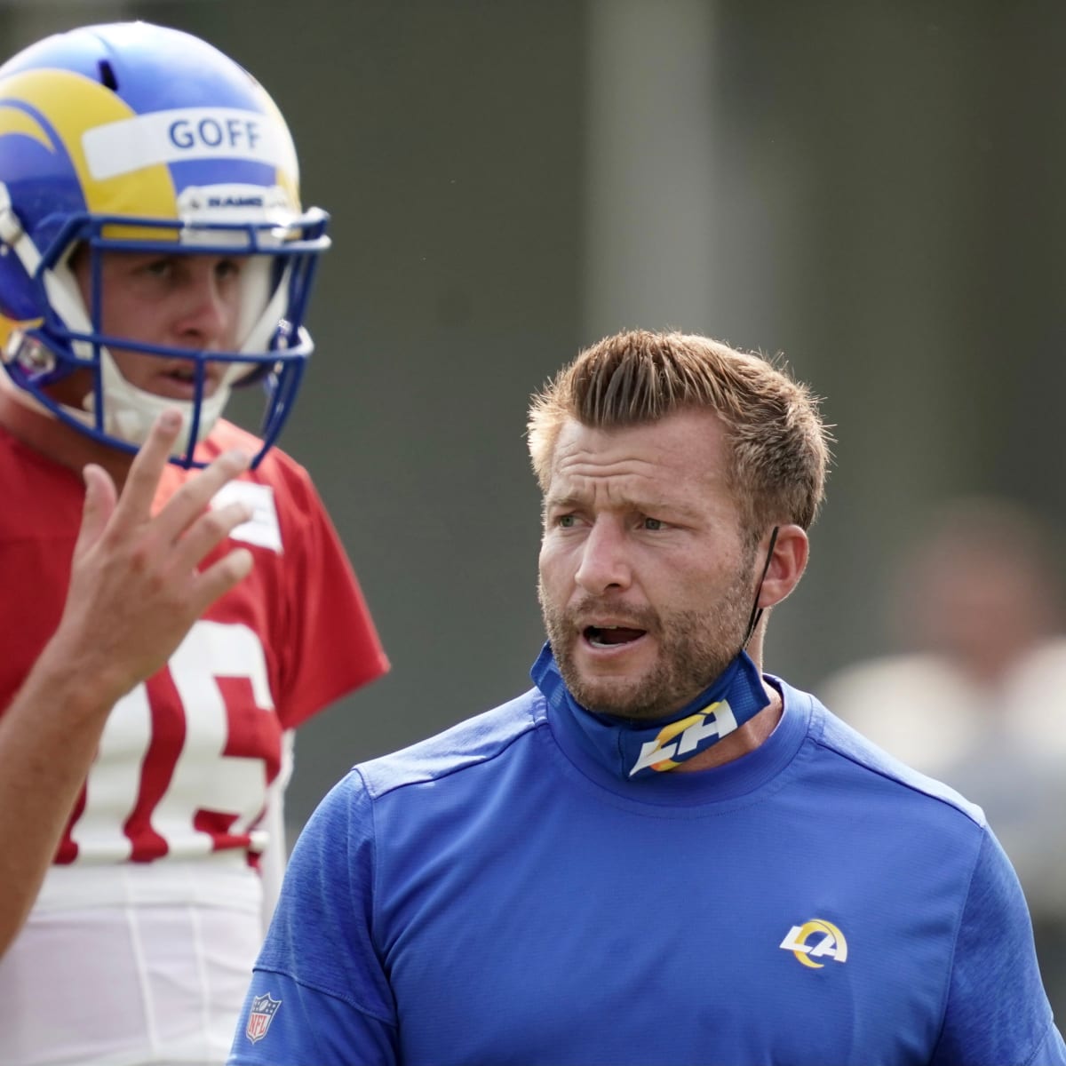 Will Jared Goff be Rams' starter? McVay vows to evaluate QB - Los Angeles  Times