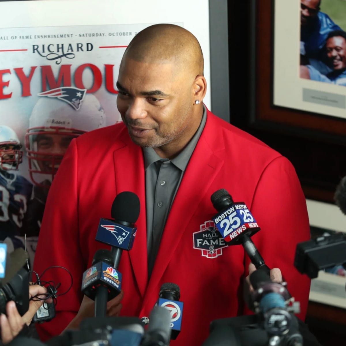 Richard Seymour Announced As 30th Member Of Patriots Hall Of Fame - CBS  Boston