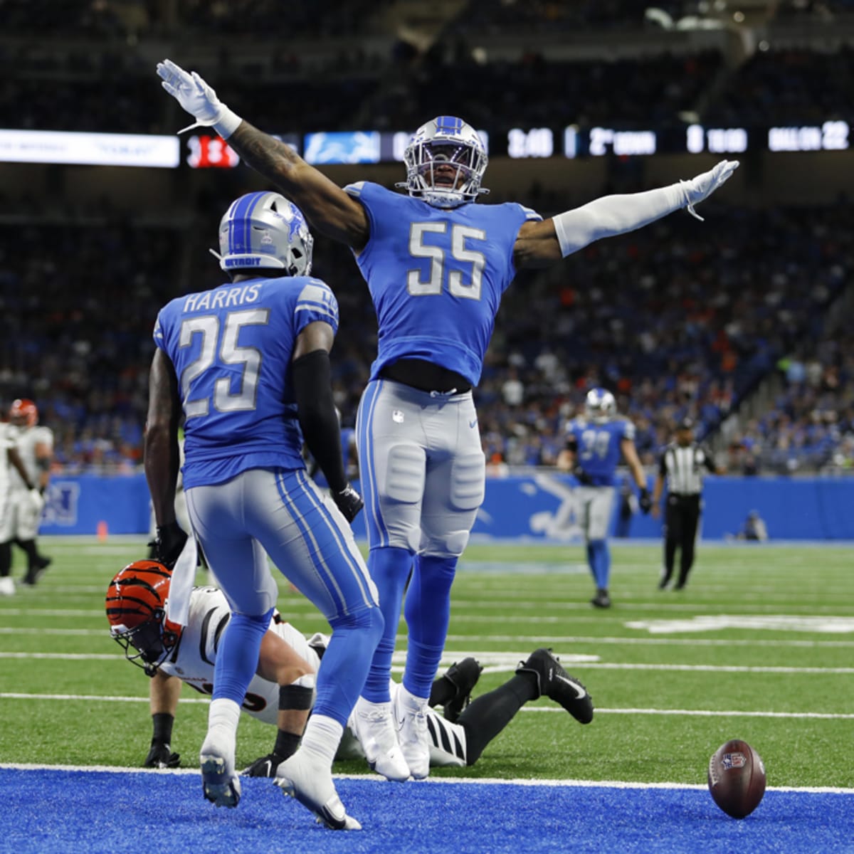 Lions' Alex Anzalone Named Team's Most Improved Player