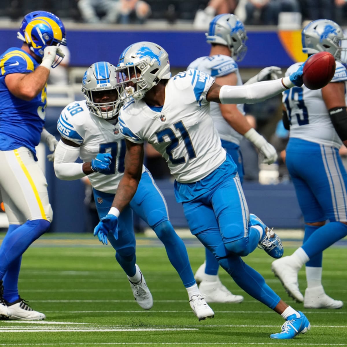 Detroit Lions free safety Tracy Walker III plays against the Cleveland  Browns during the second half of an NFL football game, Sunday, Nov. 21,  2021, in Cleveland. (AP Photo/Ron Schwane Stock Photo 