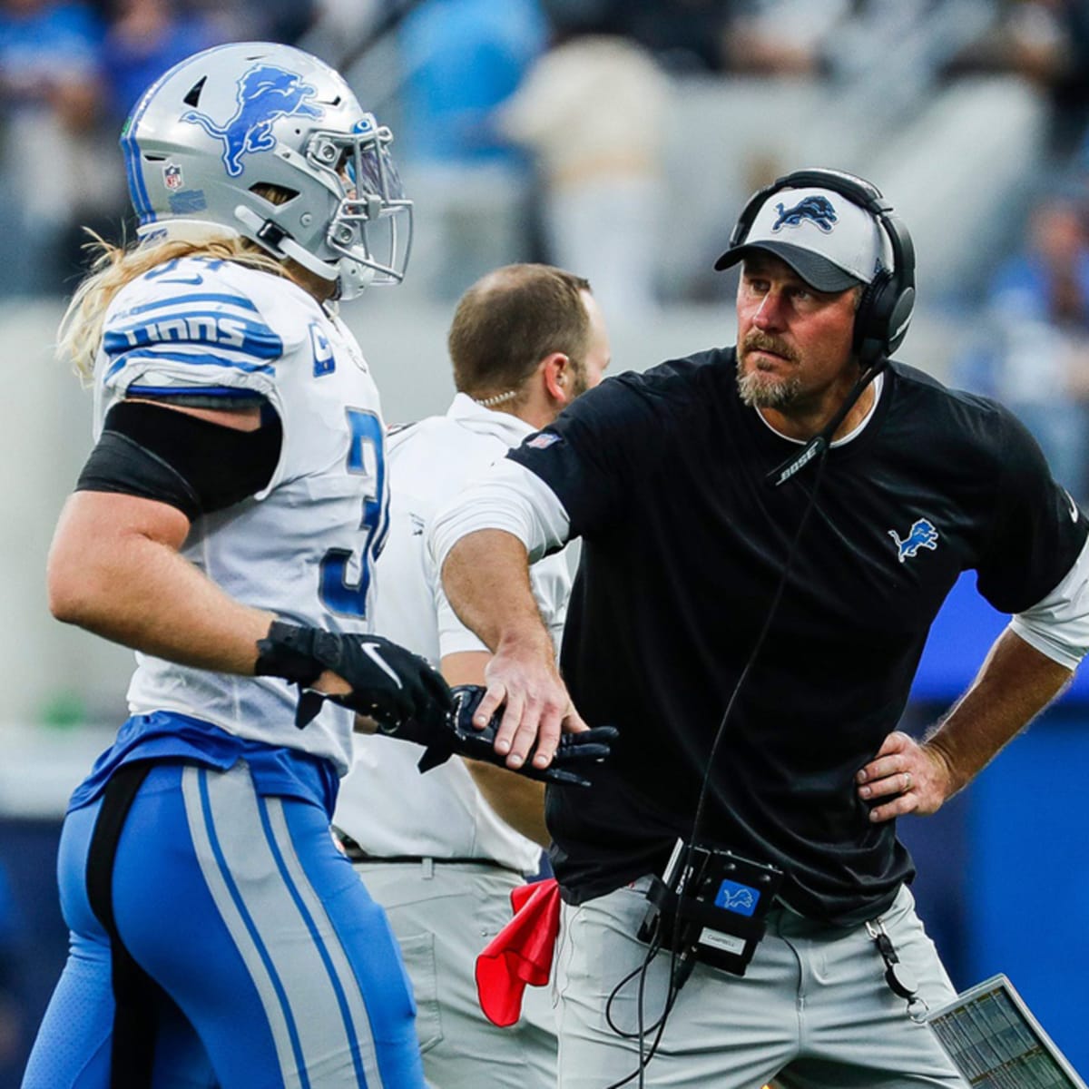 Lions coach Dan Campbell, 'Hard Knocks' star, is confident and (mostly)  composed - The Athletic