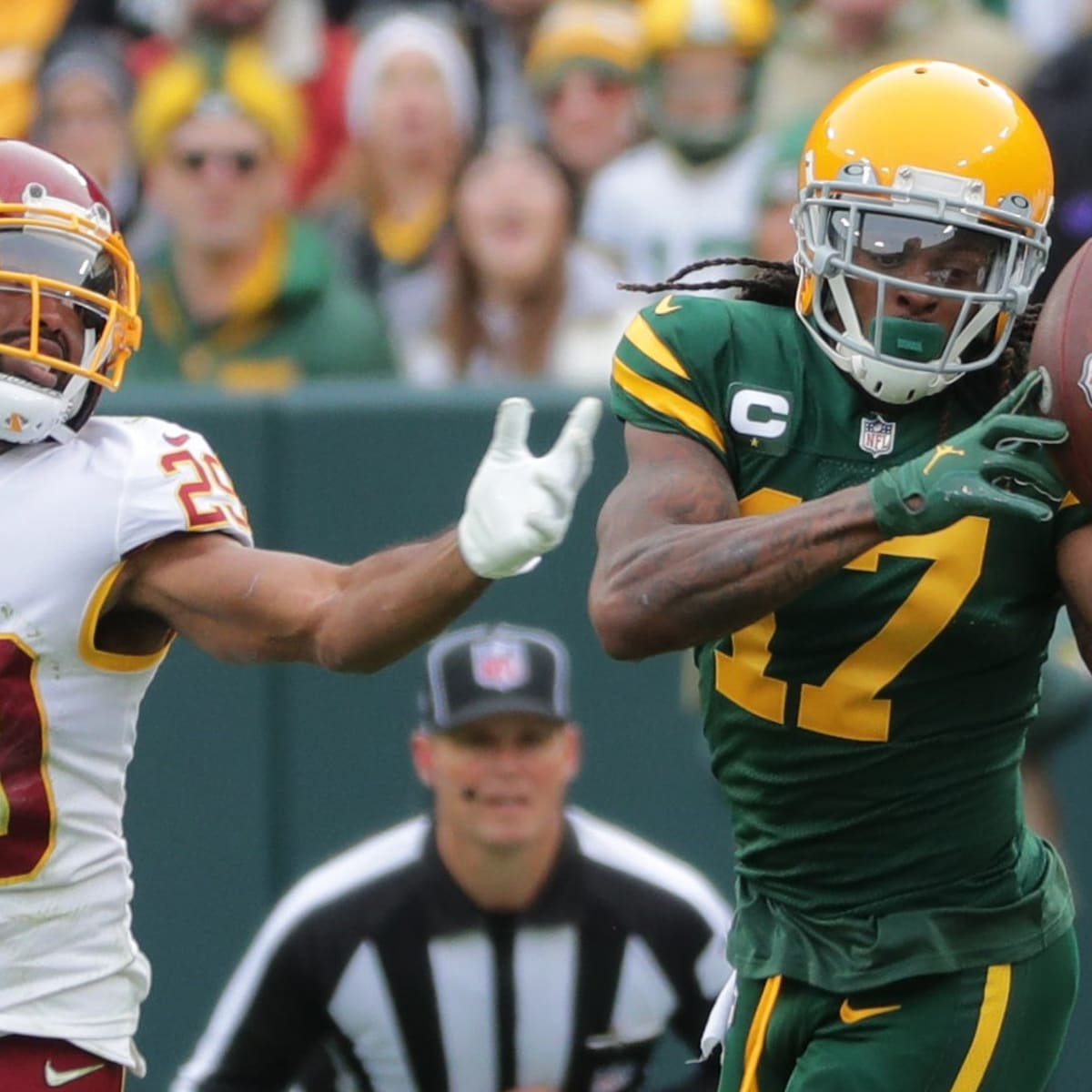 Davante Adams had great quote about playing through shoulder injury