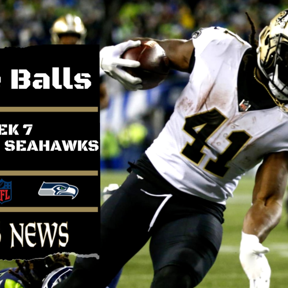 Saints Game Balls From the Win Over the Seahawks in Week 7