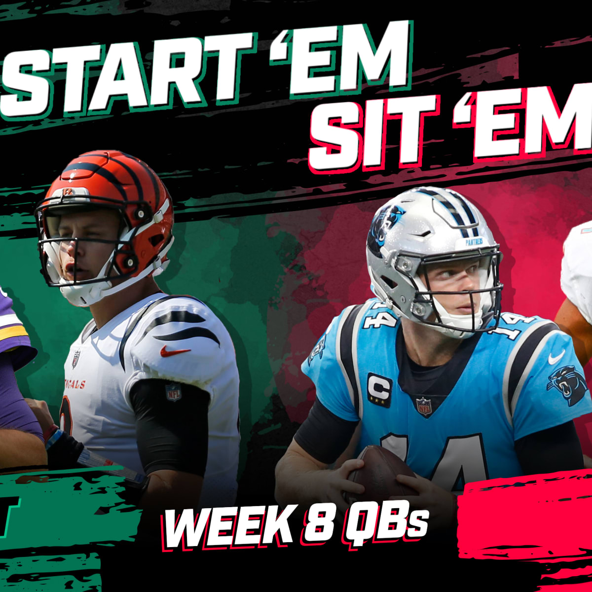 Start 'Em, Sit 'Em Quarterbacks Fantasy Football Week 8: Time for Kirk  Cousins to Shine - Sports Illustrated