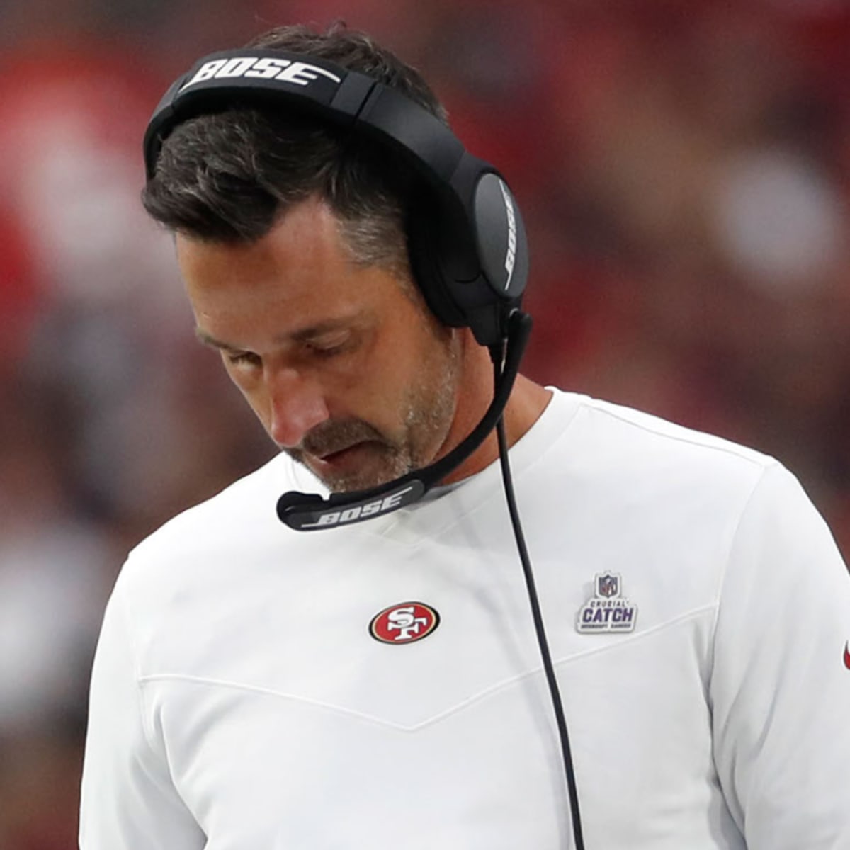 Why Kyle Shanahan Wears a Black 49ers Hat this Season - Sports Illustrated  San Francisco 49ers News, Analysis and More