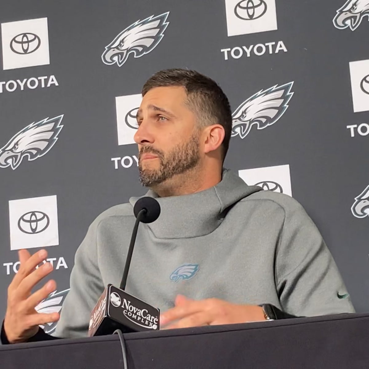 Nick Sirianni wants the Eagles to grow like a flower. Can they do so in  time for the Lions game?