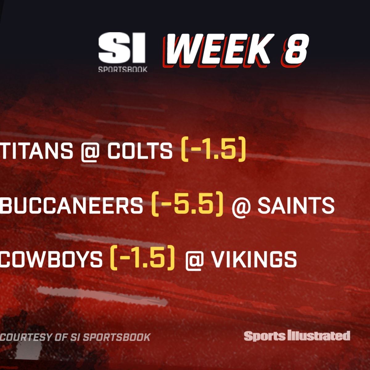 NFL Week 8 - Best Bets Against the Spread From the SI Gambling Team -  Sports Illustrated