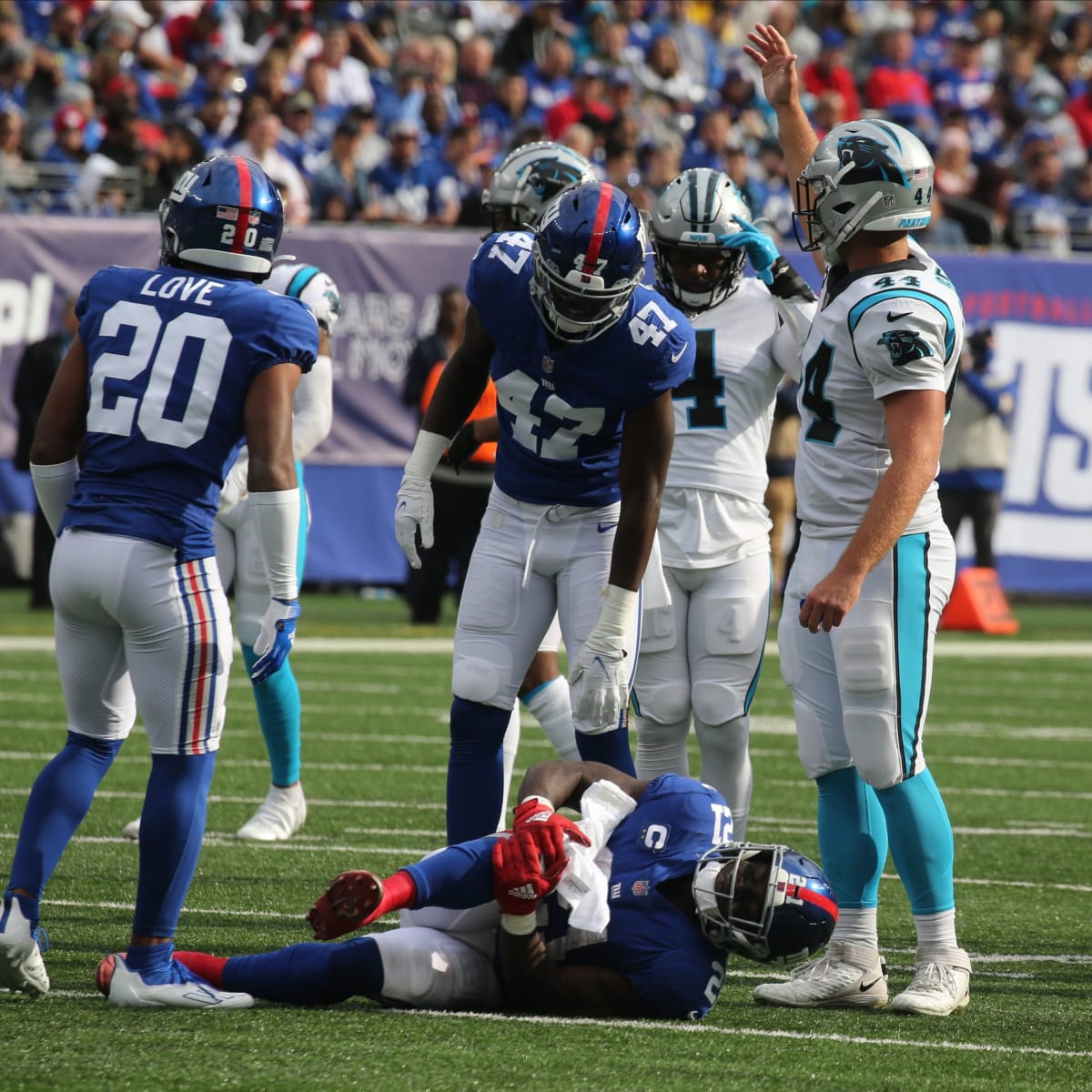 Jabrill Peppers: NY Giants co-captain out for year with ruptured ACL