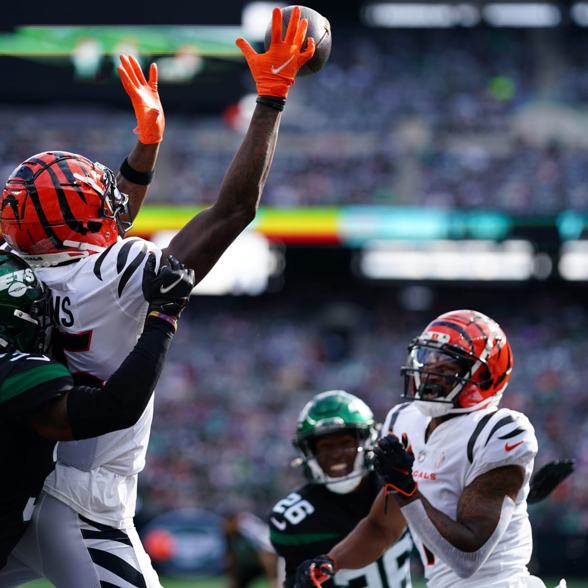 New York Jets Cornerback Ahmad 'Sauce' Gardner Praises Bengals Wide  Receivers: 'Tee Higgins Is Like That' - Sports Illustrated Cincinnati  Bengals News, Analysis and More