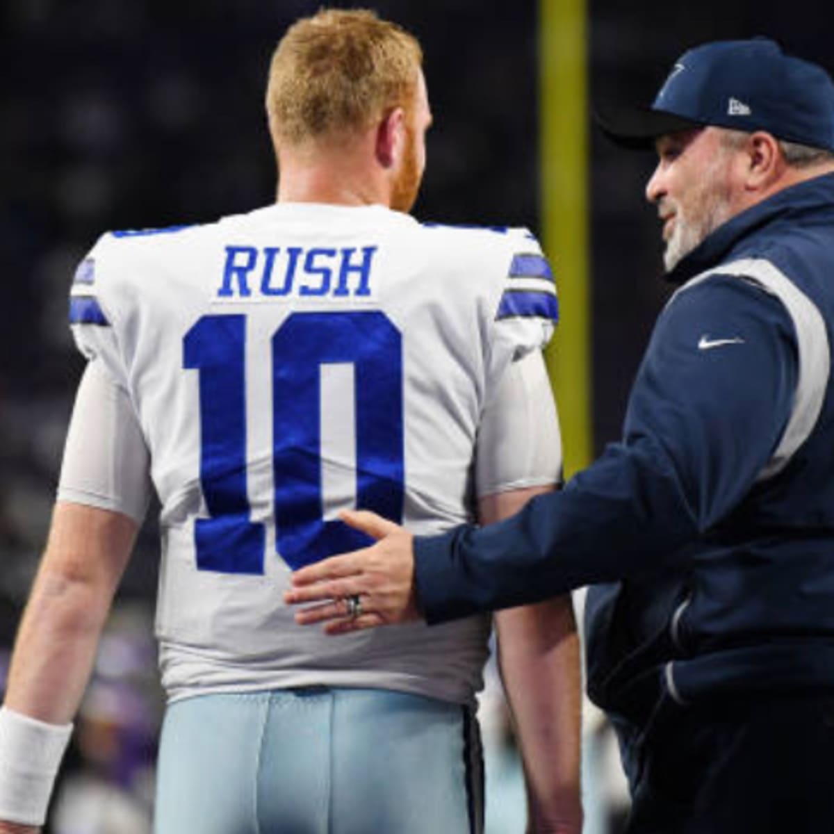 Former CMU star Cooper Rush lifts Dallas Cowboys to win 