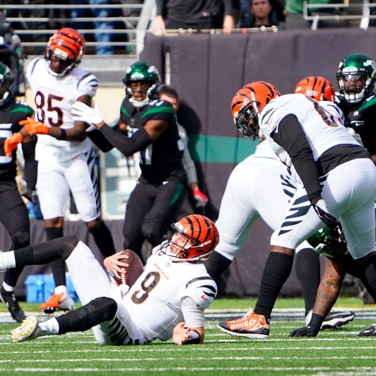 Postgame quotes from Joe Burrow, Zac Taylor and the Bengals following a  34-31 loss to the New York Jets