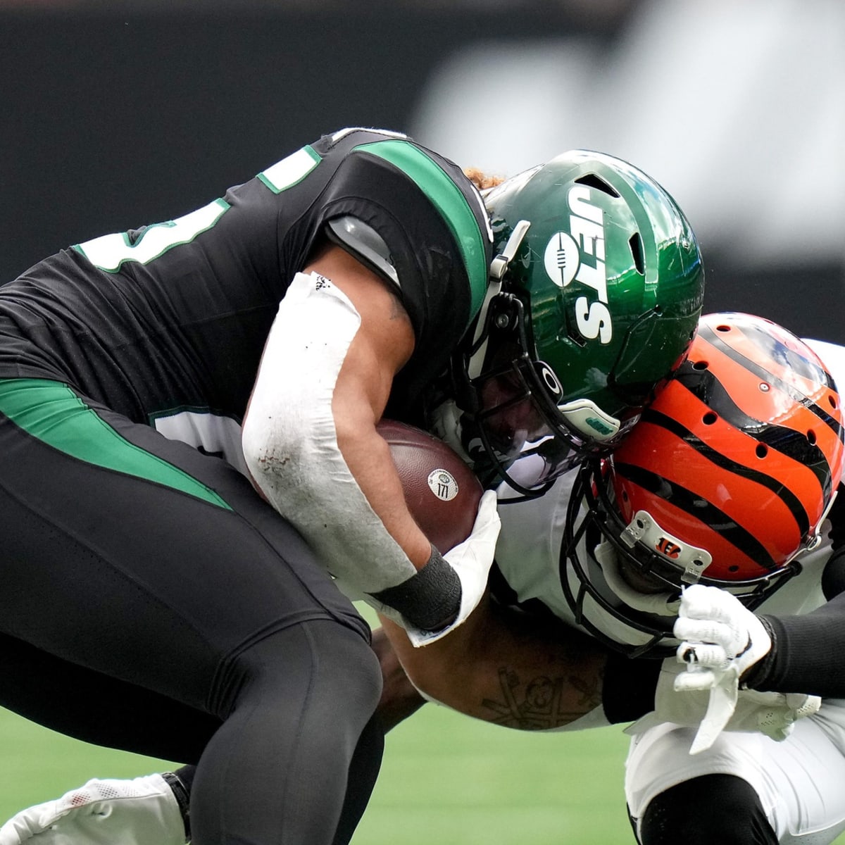 Why was Tee Higgins' touchdown overturned in Bengals vs. Jets? NFL's  nebulous catch rule strikes again