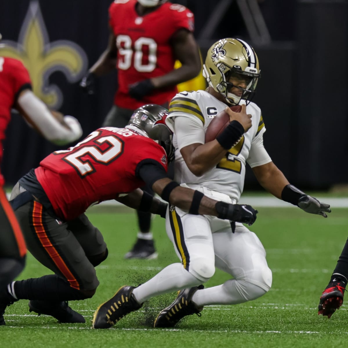 Jameis Winston took off his cape, doesn't play the hero as quarterback of  the Saints