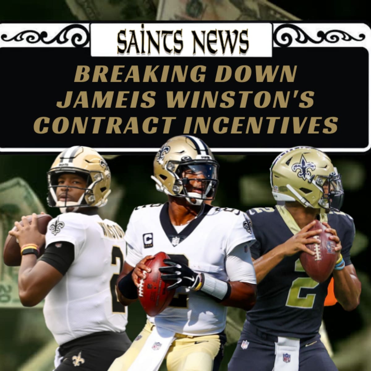 Jameis Winston restructures final year of contract to stay with New Orleans  Saints - Sports Illustrated Florida State Seminoles News, Analysis and More