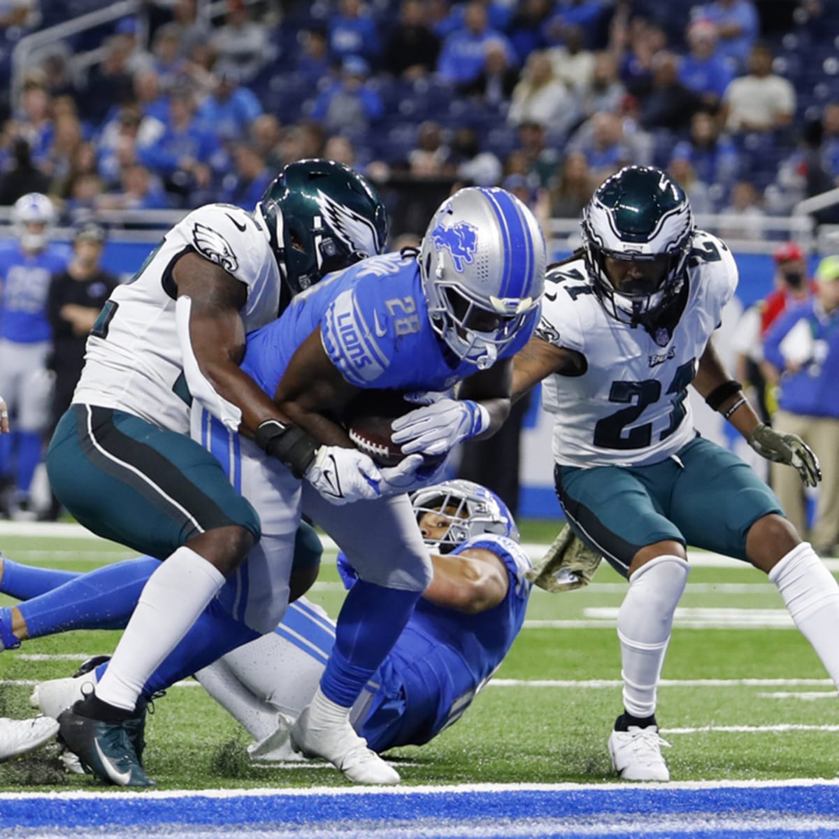 Rookie Jermar Jefferson enjoying NFL grind, working with Detroit Lions  coaches