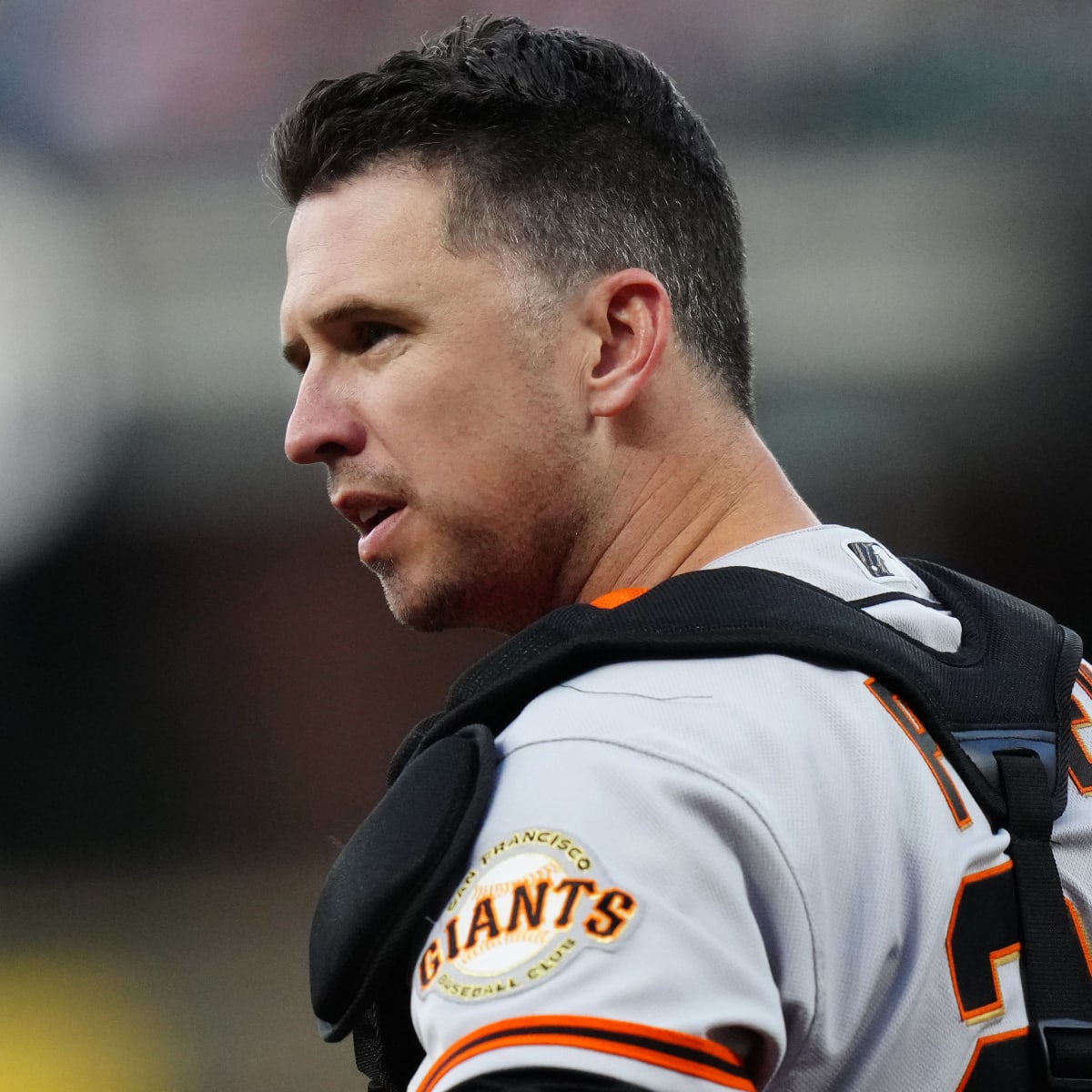 Buster Posey's son hijacks interview with charming gibberish - Sports  Illustrated