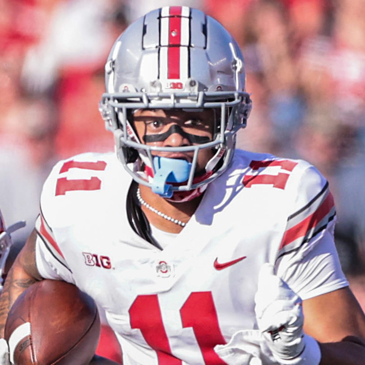 Garrett Wilson's Touchdown Reception Gives Ohio State Lead At Michigan -  Sports Illustrated Ohio State Buckeyes News, Analysis and More