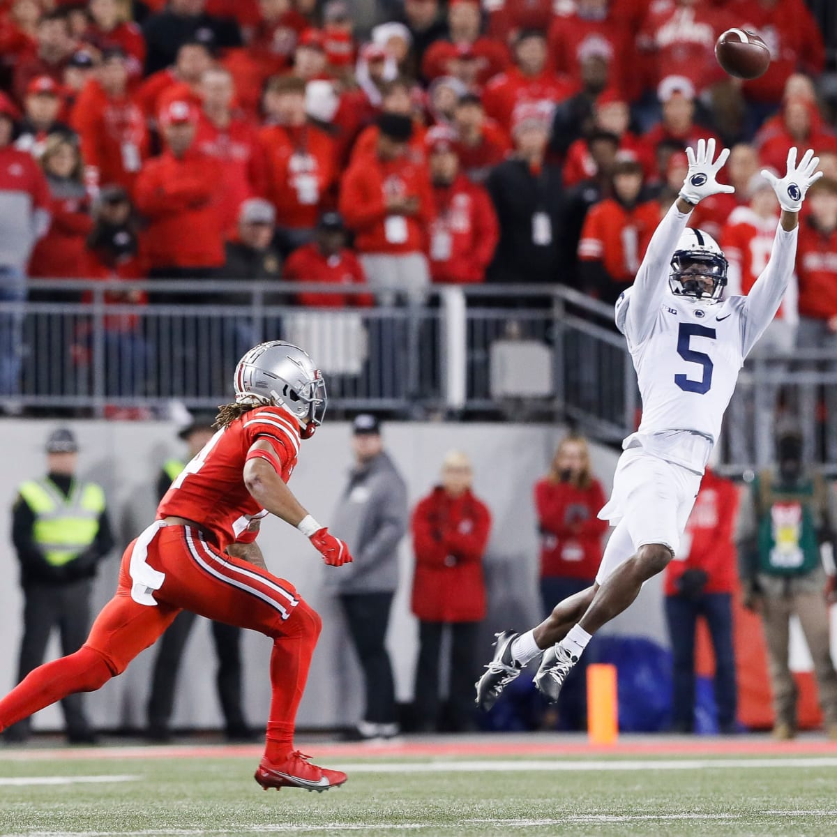 Penn State's Jahan Dotson makes ridiculous one-handed catch