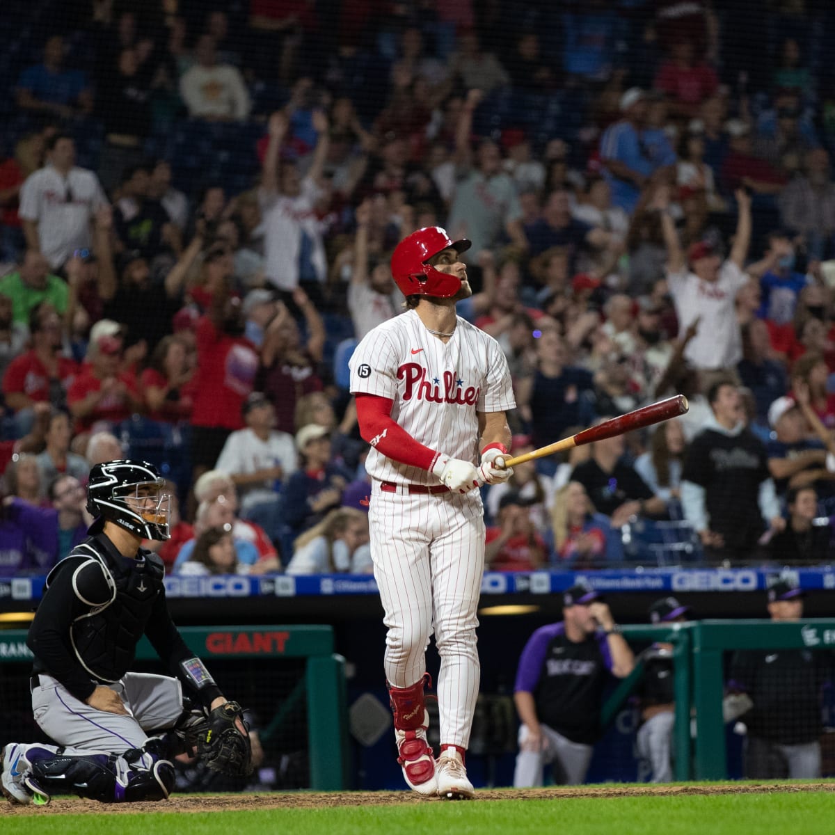 Philadelphia Phillies' Bryce Harper Wins 2021 NL Hank Aaron Award - Sports  Illustrated Inside The Phillies