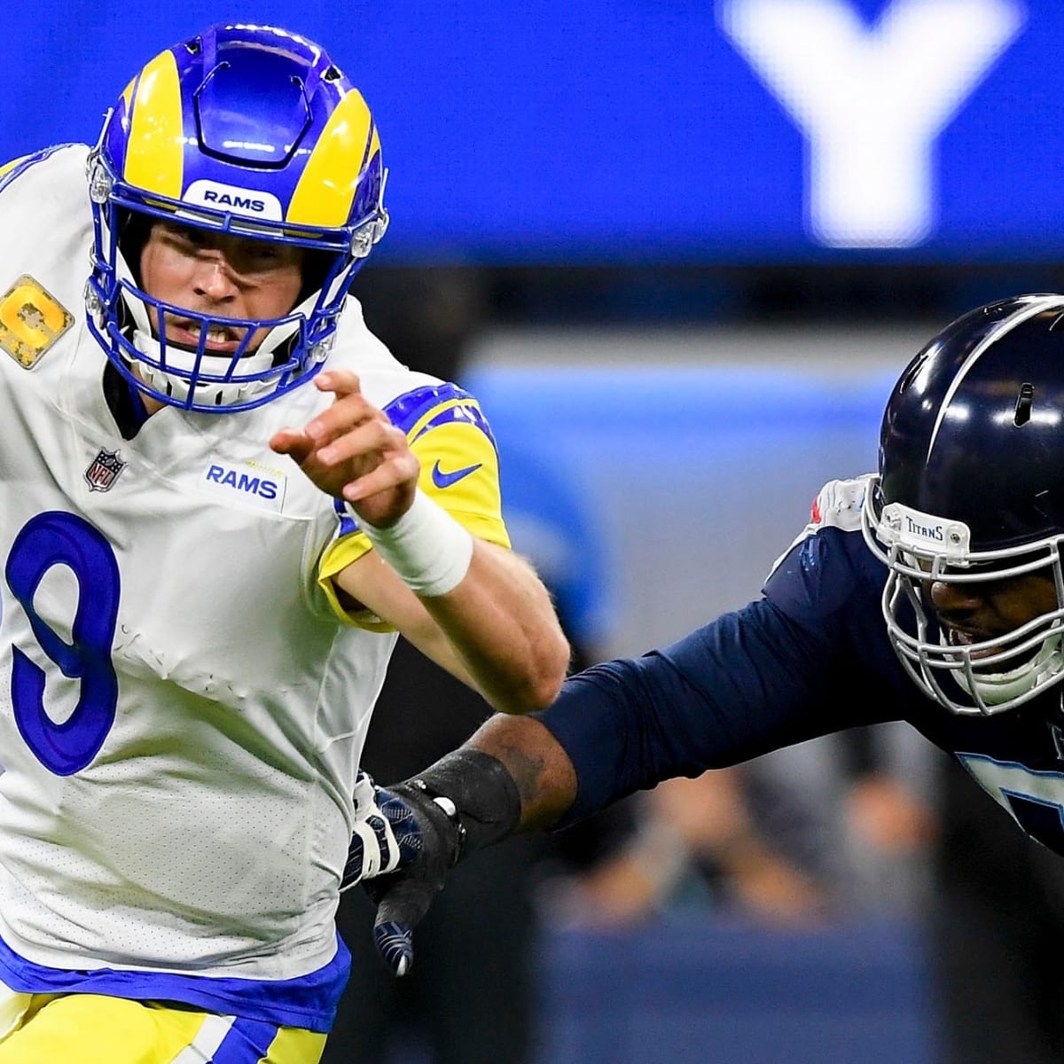 Quarterback Matthew Stafford on Rams offensive line's performance in Week  1, impressions of 49ers defense