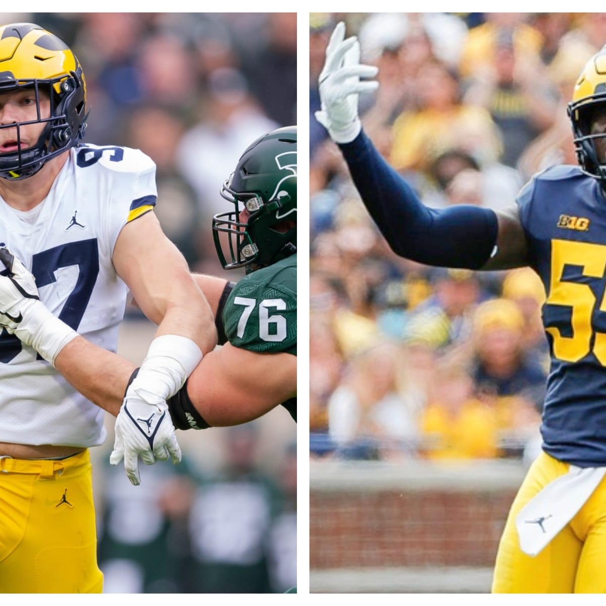 Latest NFL Mock Draft Reveals Destinations For Hutchinson, Ojabo - Sports  Illustrated Michigan Wolverines News, Analysis and More