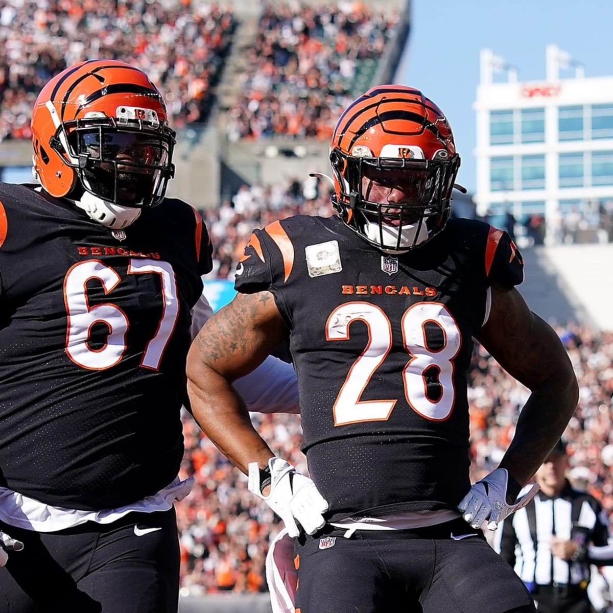 bengals uniform combo