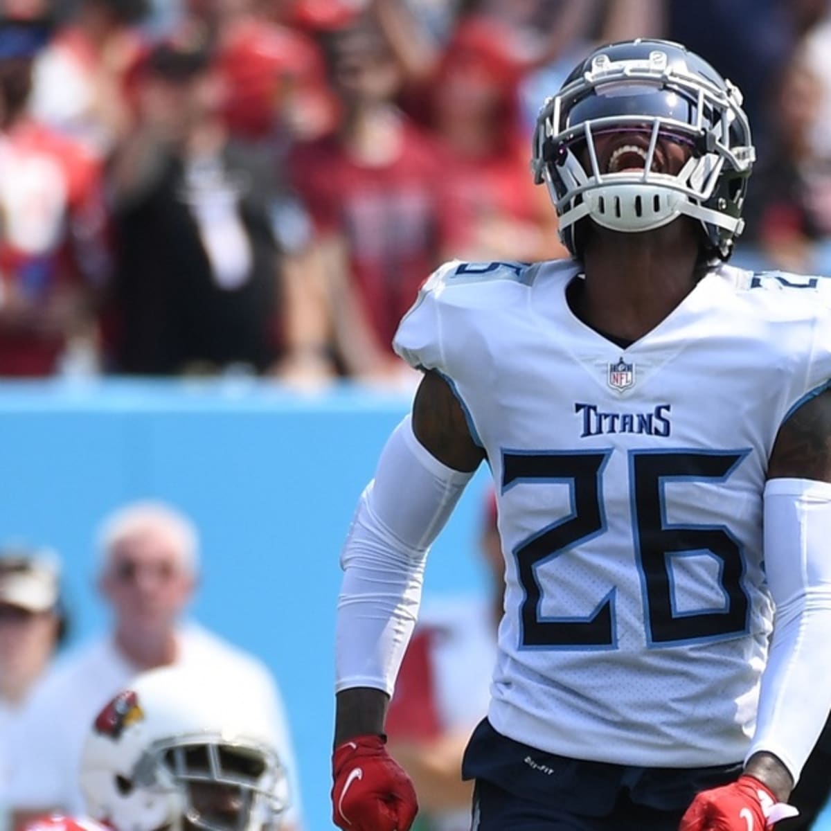 See it: Kristian Fulton reacts to 1st look at him in Titans uniform