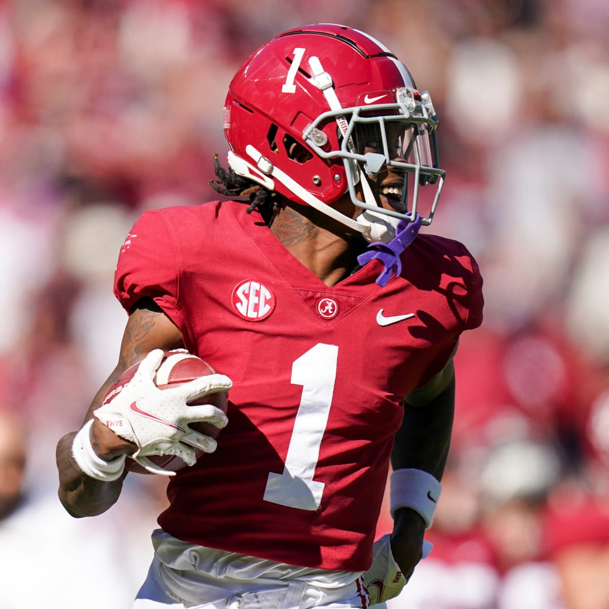 2022 NFL Draft prospect profile - Jameson Williams, WR, Alabama - Big Blue  View