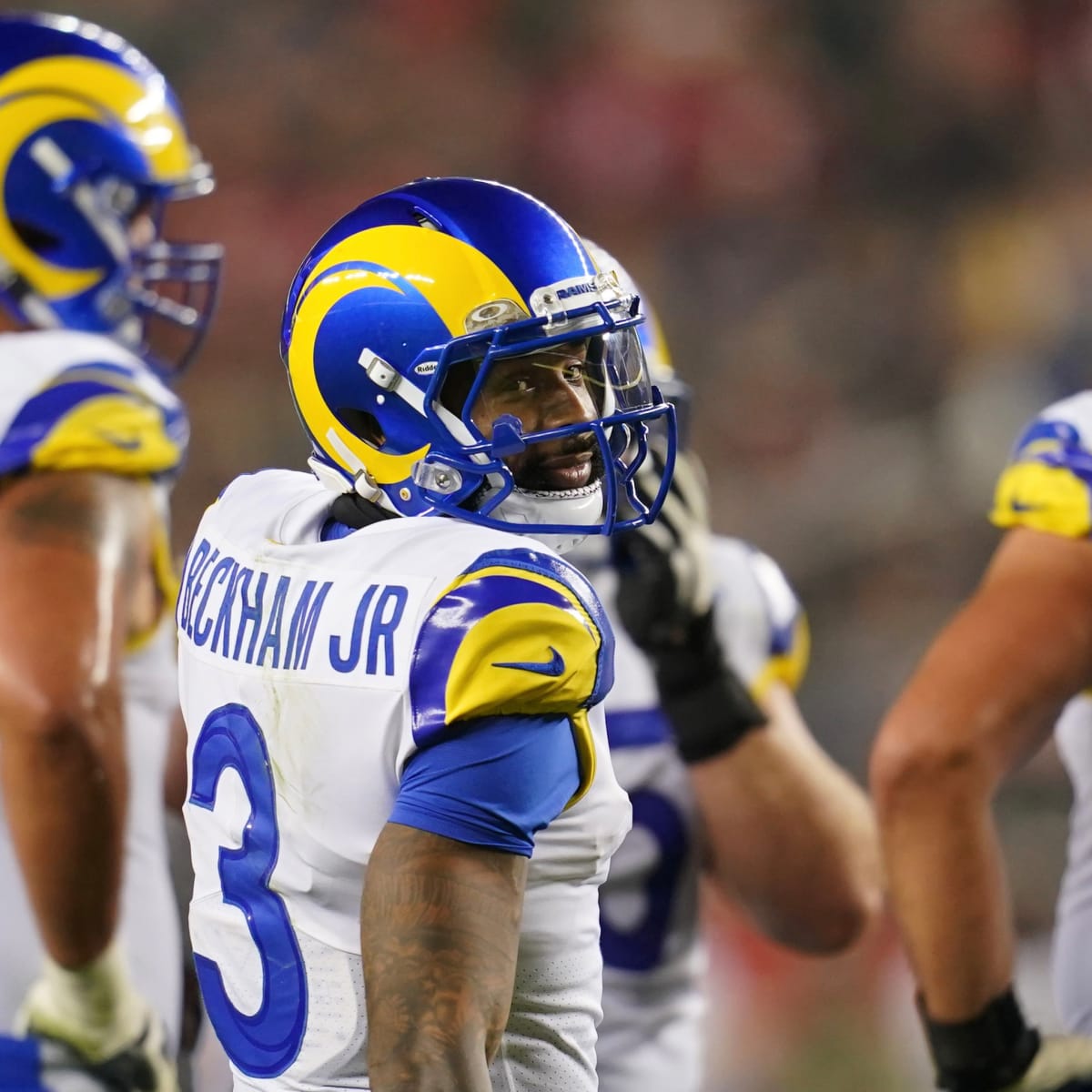 Odell Beckham Jr.'s status for Rams-Jaguars up in the air due to hip injury