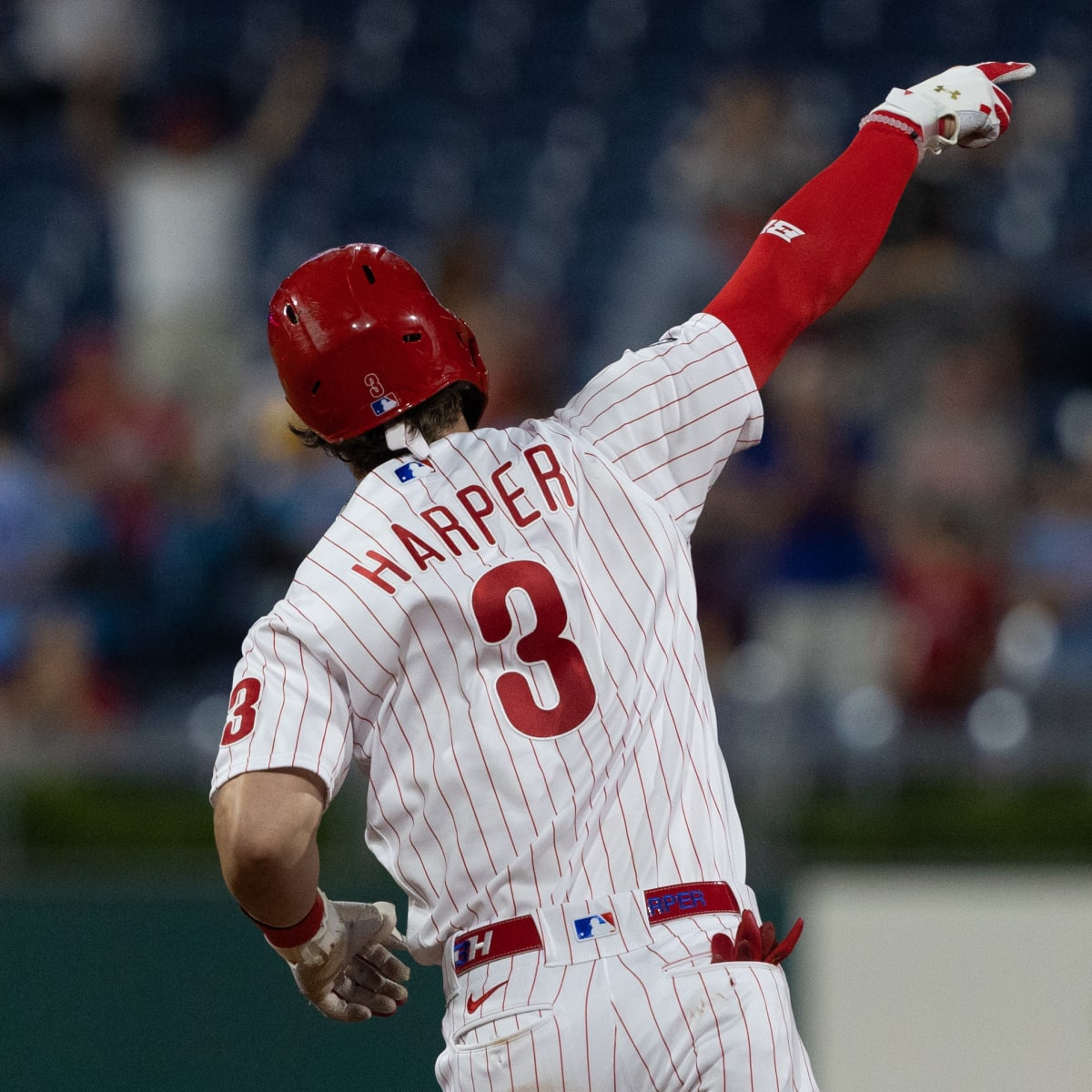 Bryce Harper exits Phillies game after being hit by pitch on surgically  repaired elbow – NBC Sports Philadelphia