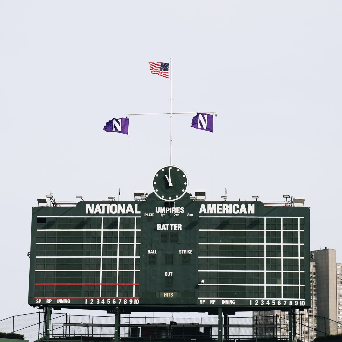 Wrigley Field Configuration for Purdue at Northwestern. : r/CFB