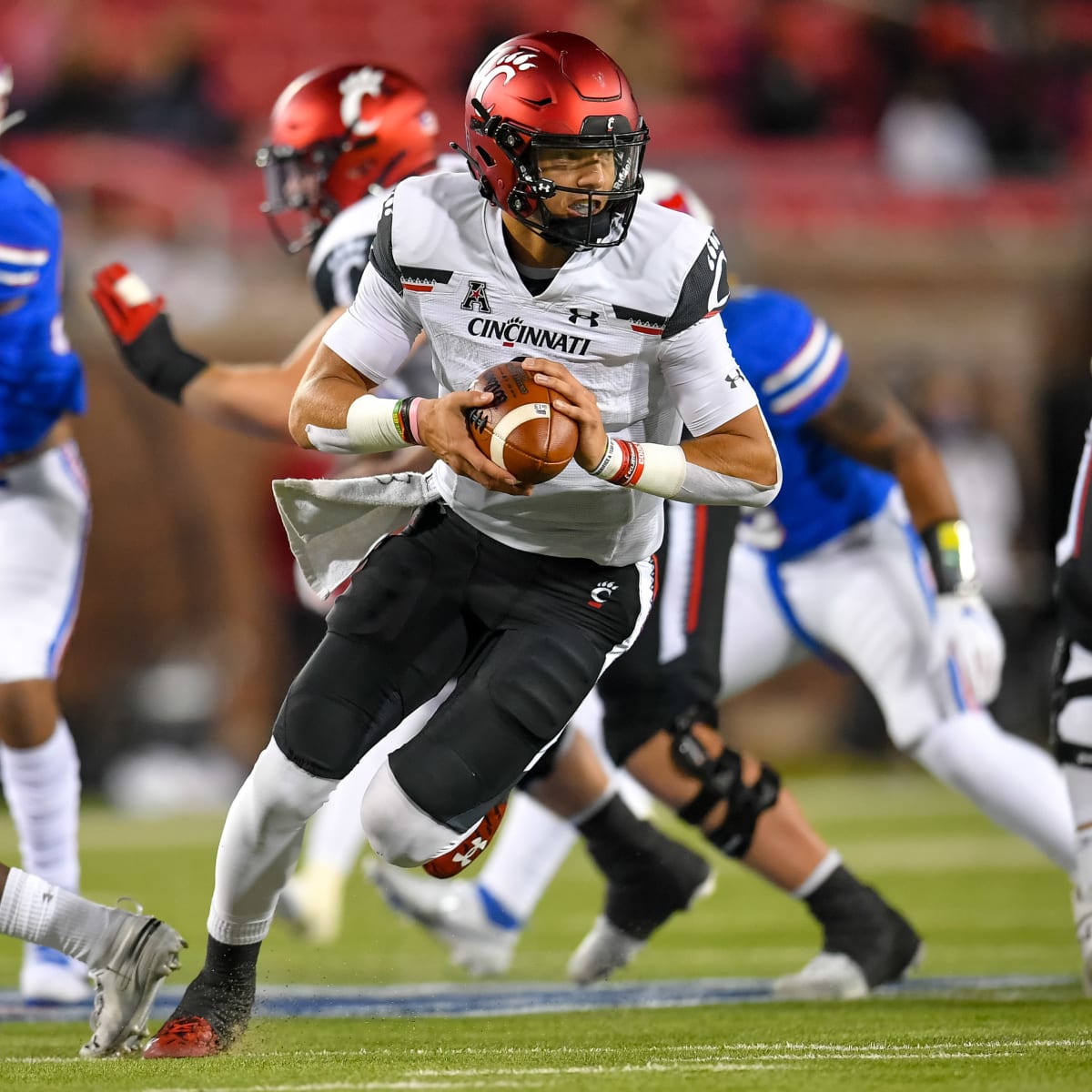 NFL Draft: Desmond Ridder's Historic College Career Started With a  Porta-Potty Phone Call