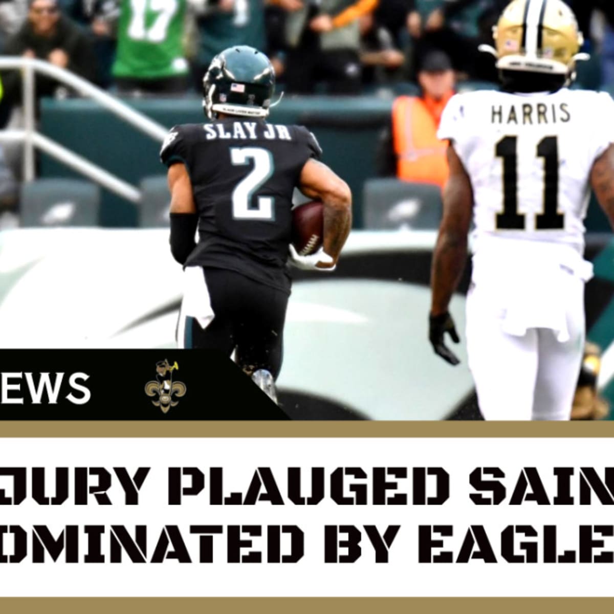 NFL Week 11 Game Recap: Philadelphia Eagles 40, New Orleans Saints