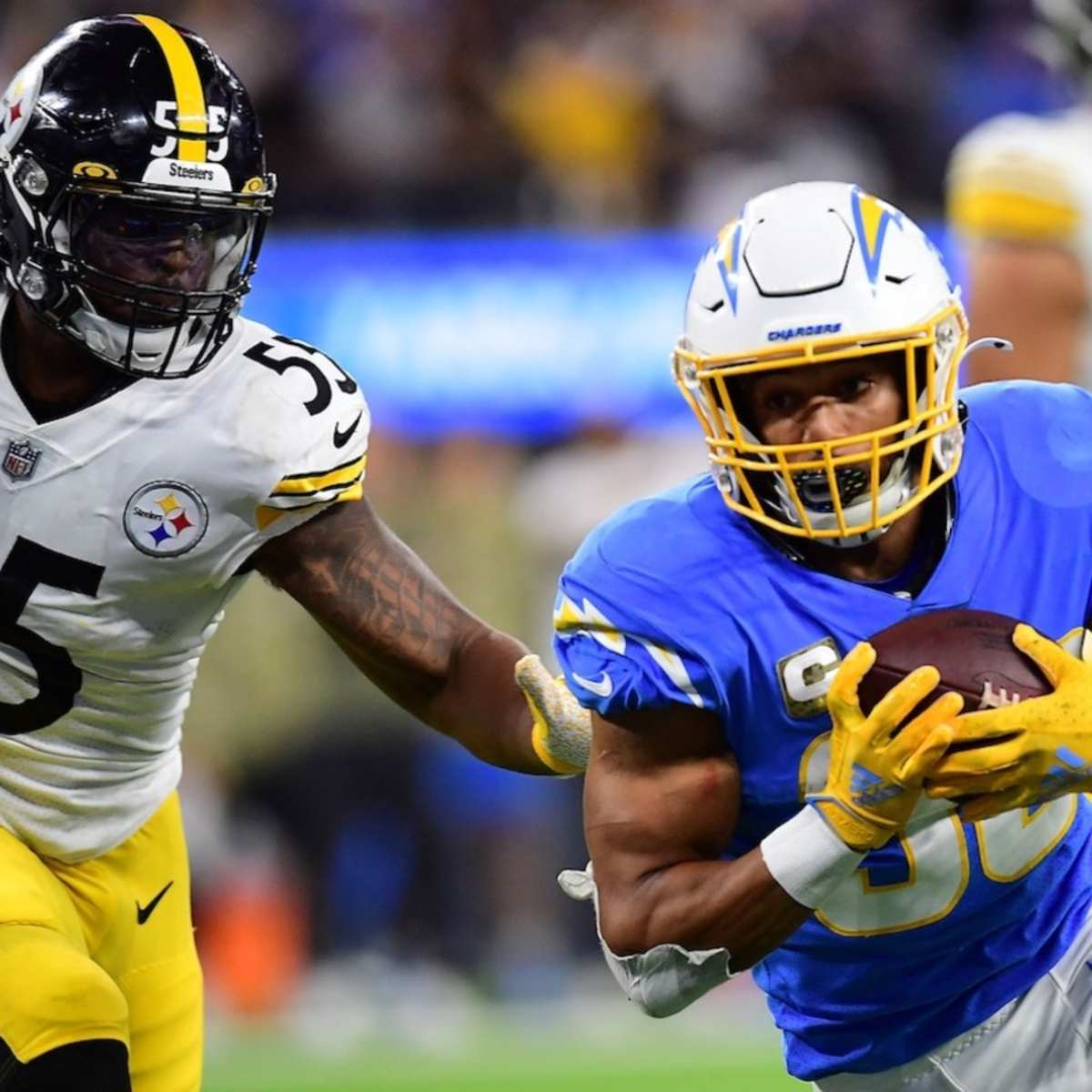 Najee Harris, Justin Herbert Most Popular Steelers vs. Chargers