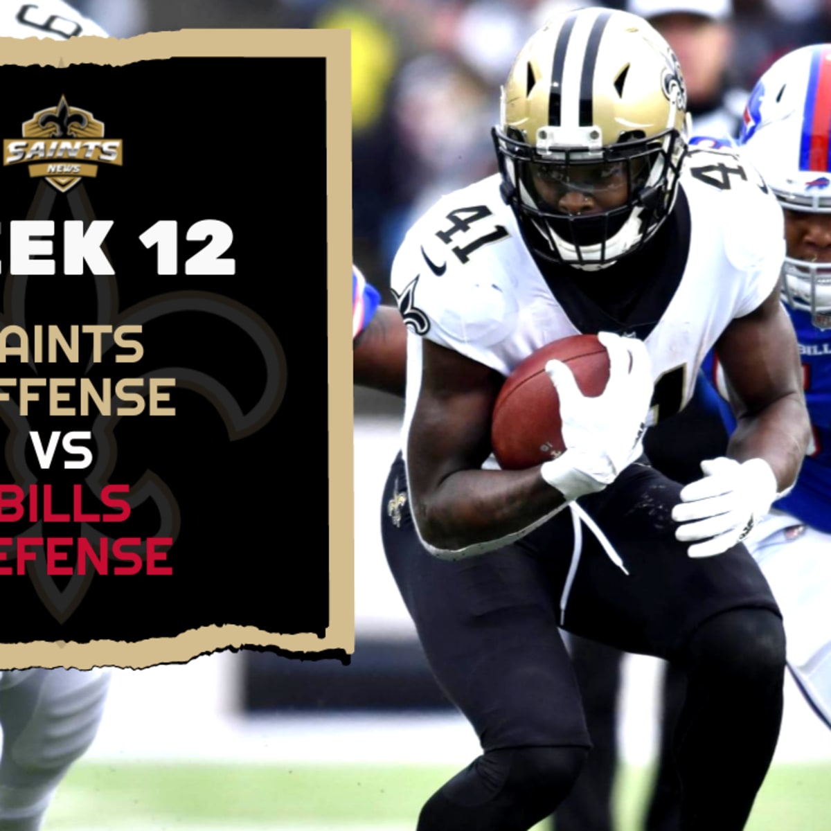 Buffalo Bills at Saints: Game day inactives