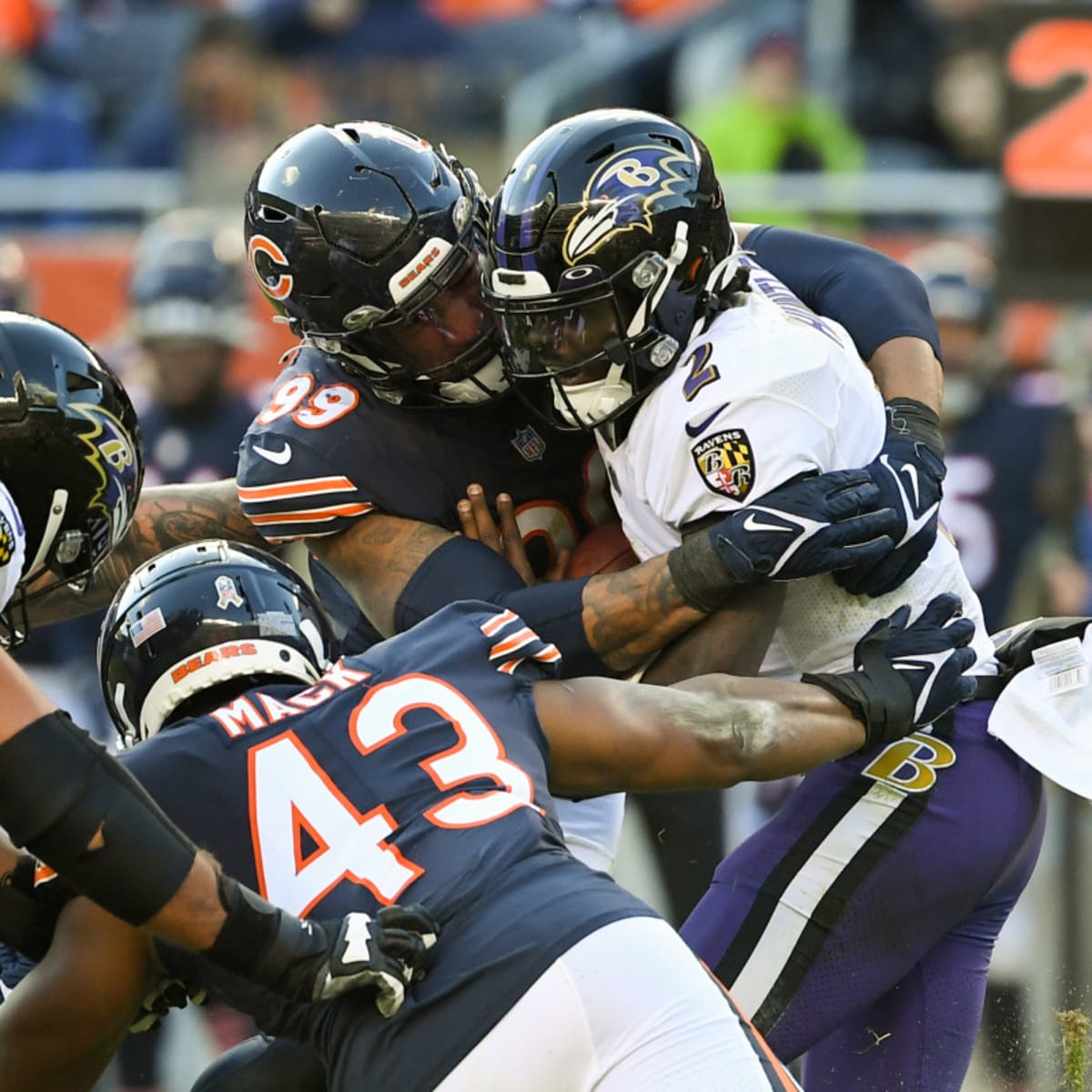 Baltimore Ravens: Report Card for 16-13 Win Over Chicago Bears