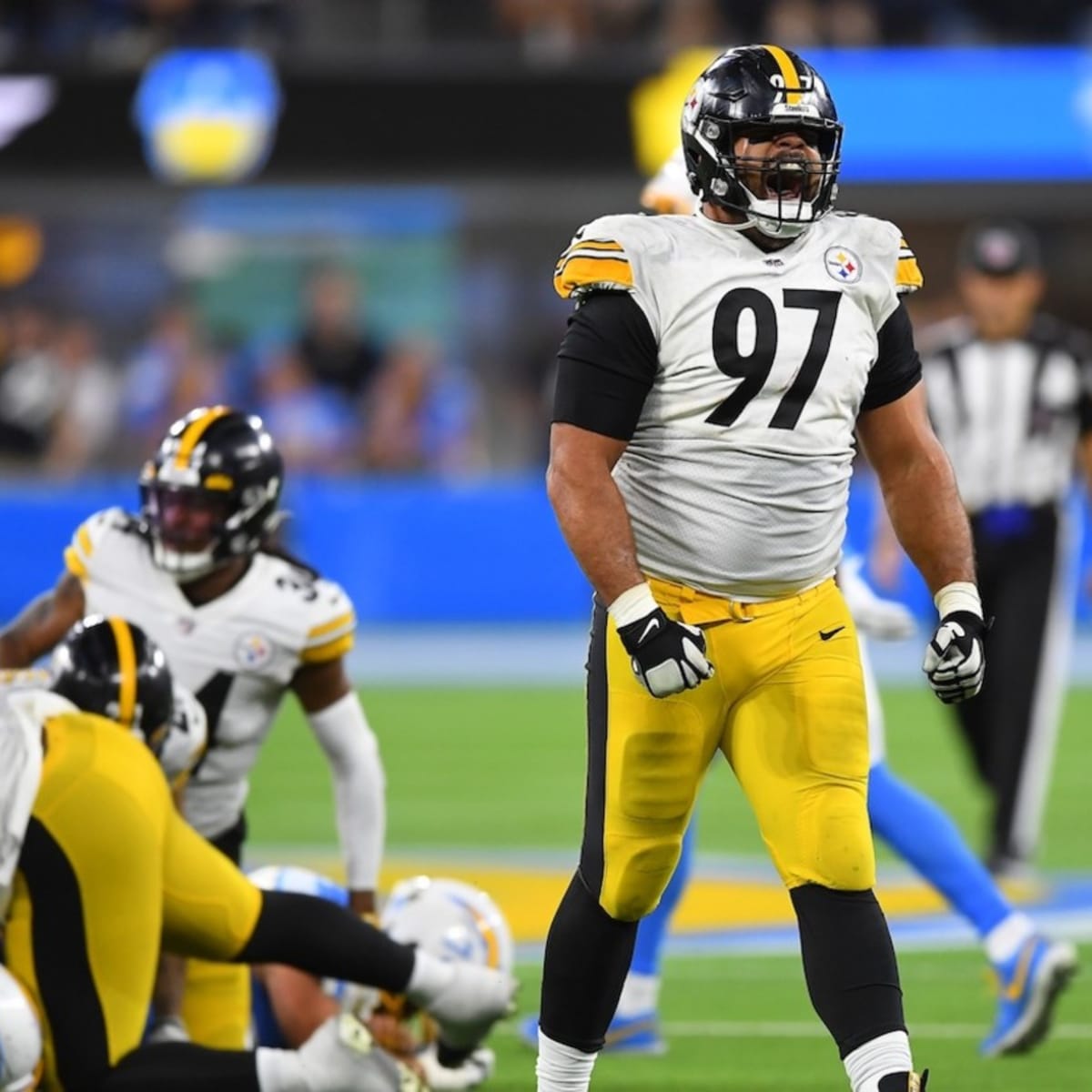 Connor and Cam Heyward celebrate Steelers' win, special moment in Atlanta