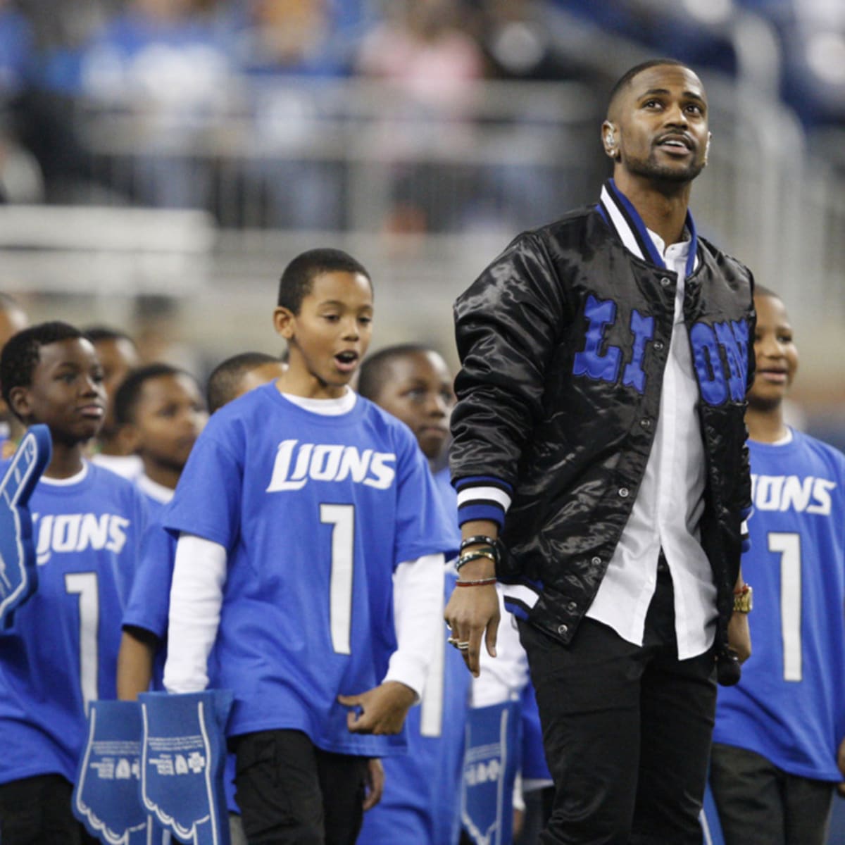 Detroit Lions announce Big Sean and Ne-Yo perform Ford Field