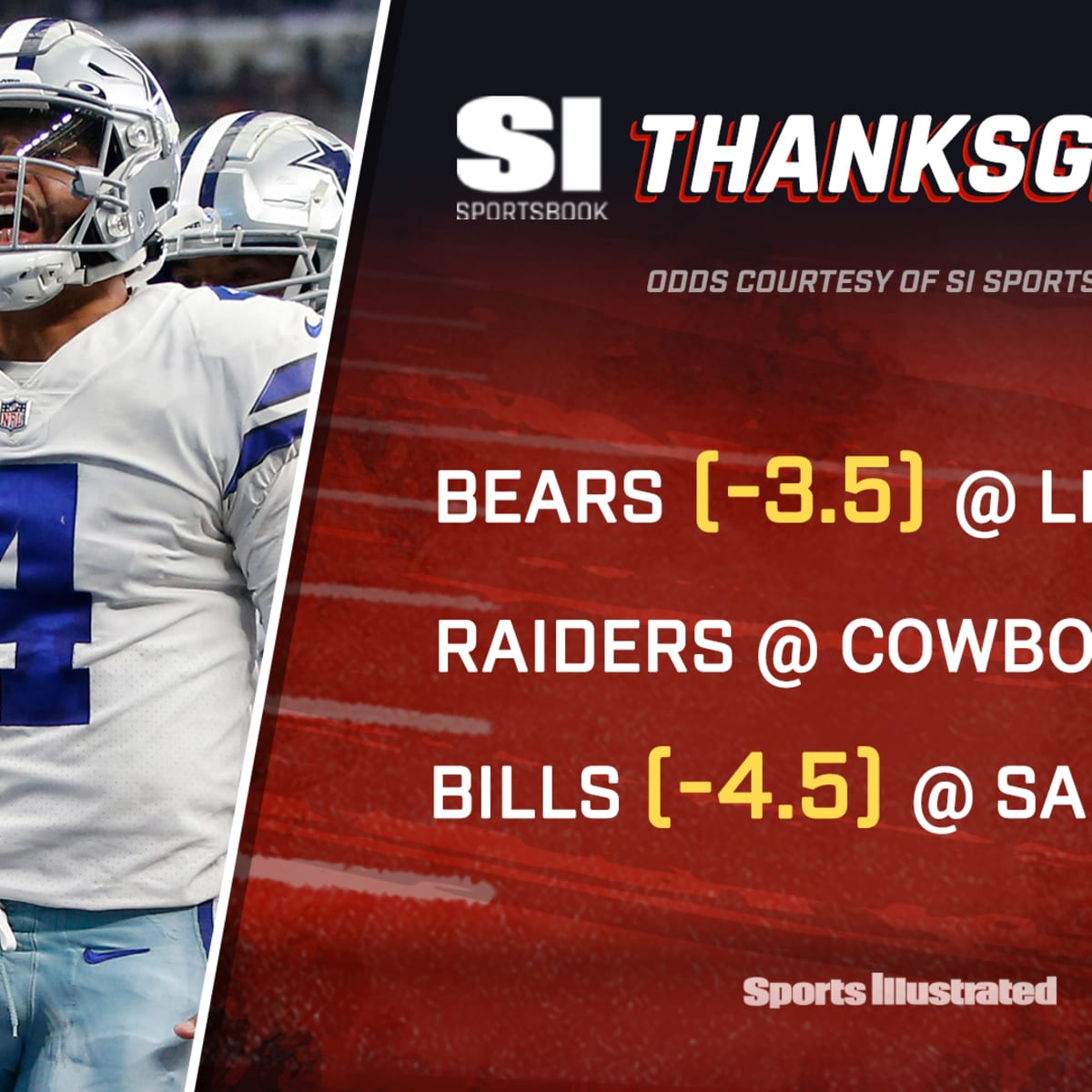 Thanksgiving Day NFL Betting Preview - Sports Illustrated