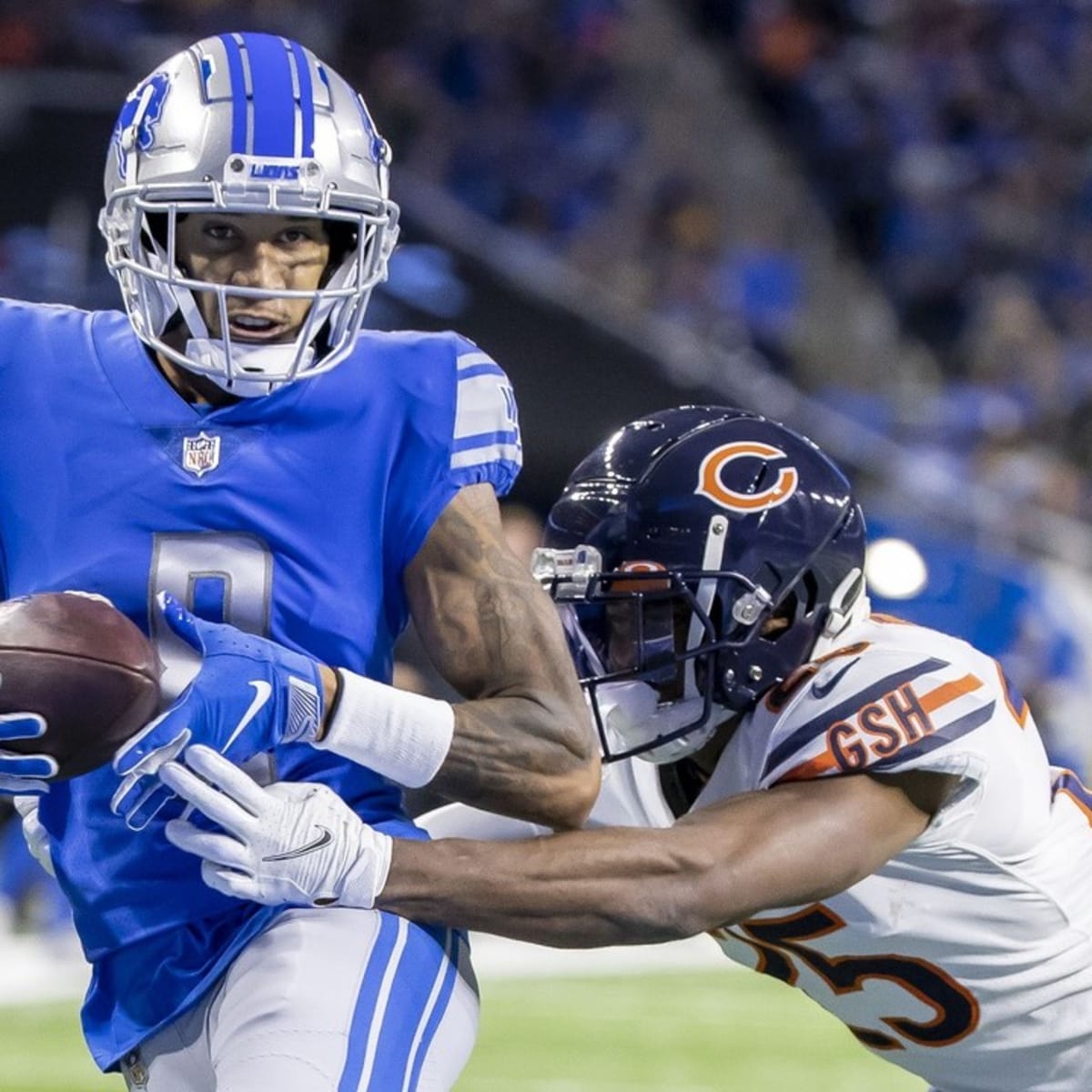 Lions Amon-Ra St. Brown Gunning for First NFL TD Against Packers - Sports  Illustrated USC Trojans News, Analysis and More