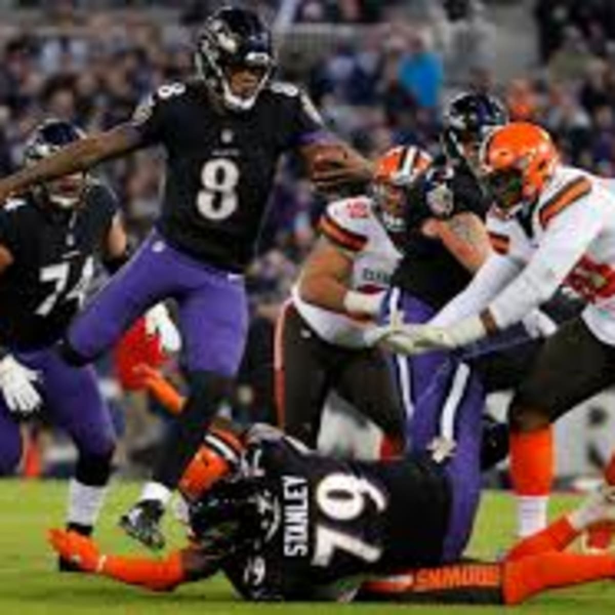 Browns beat Ravens 12-9