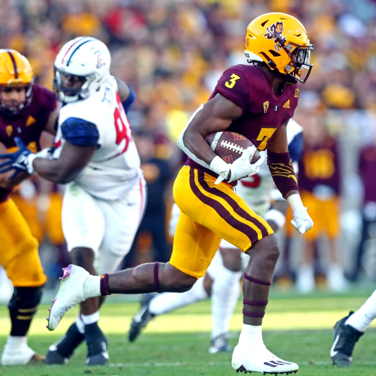 ASU Football: Kalen Ballage invited to NFL Scouting Combine